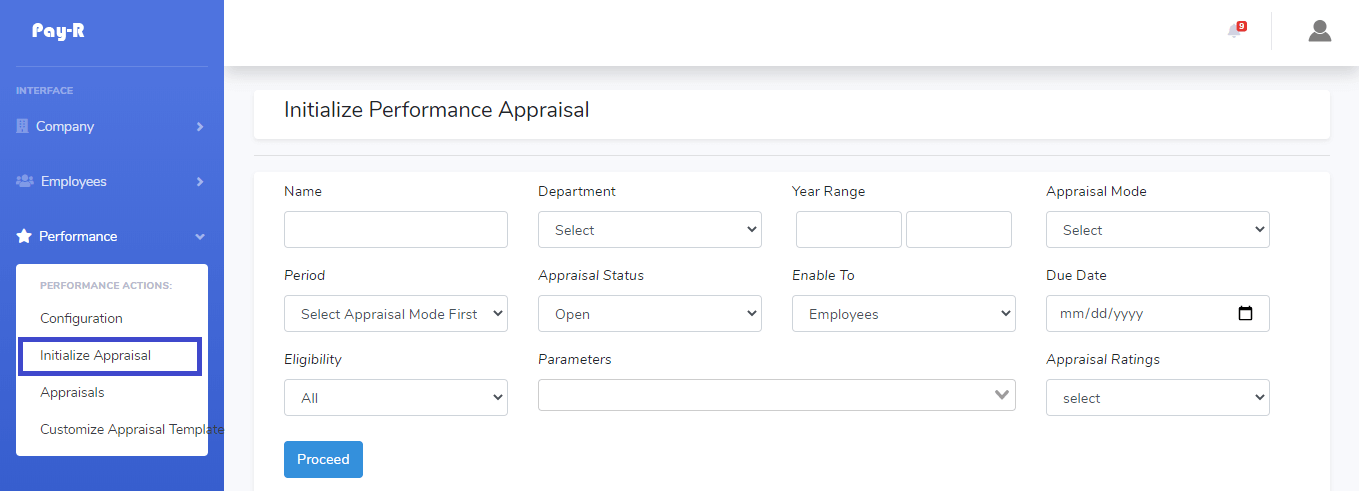 initialize-appraisal